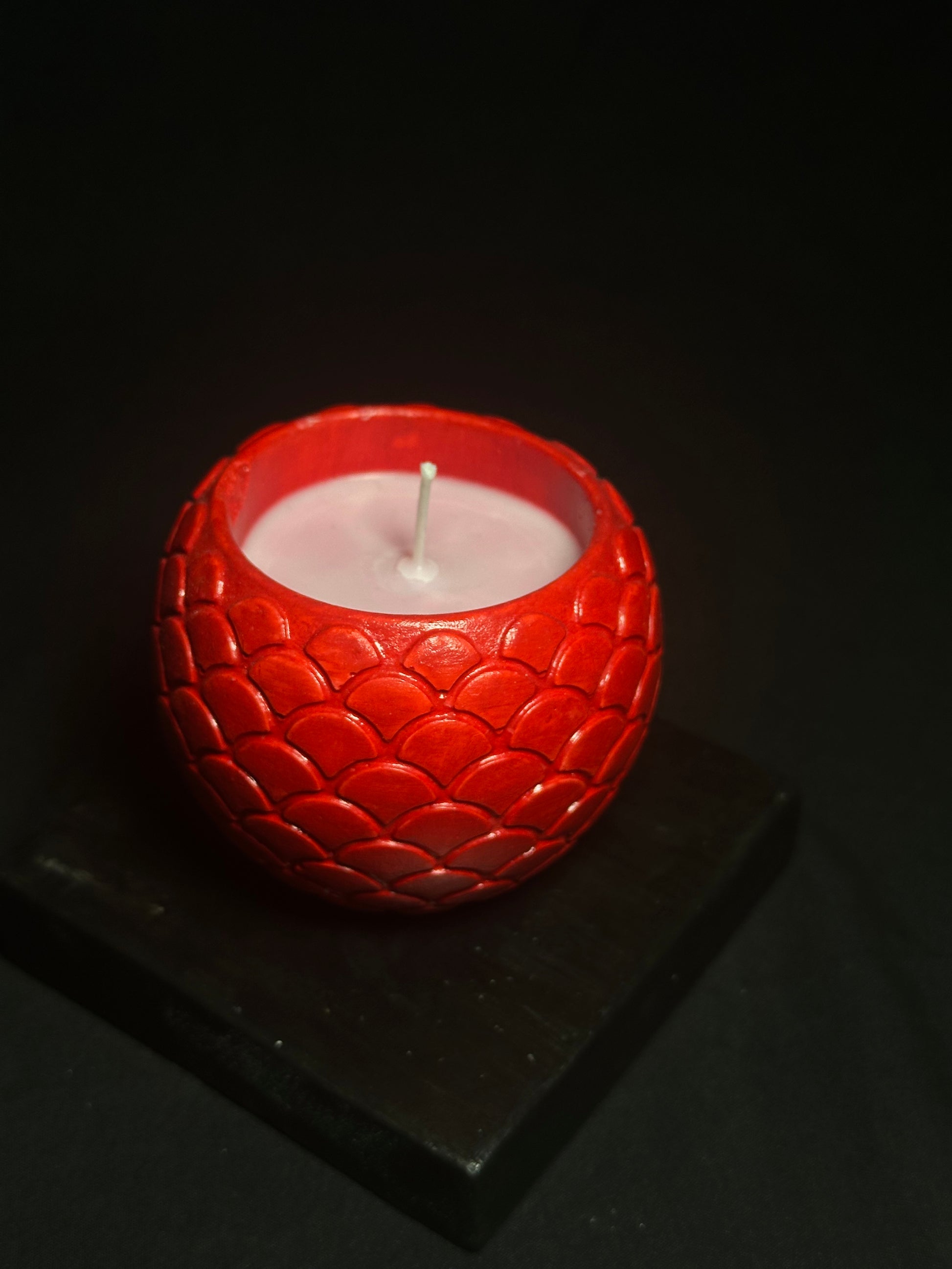 Vela Mini Macetero Escamas