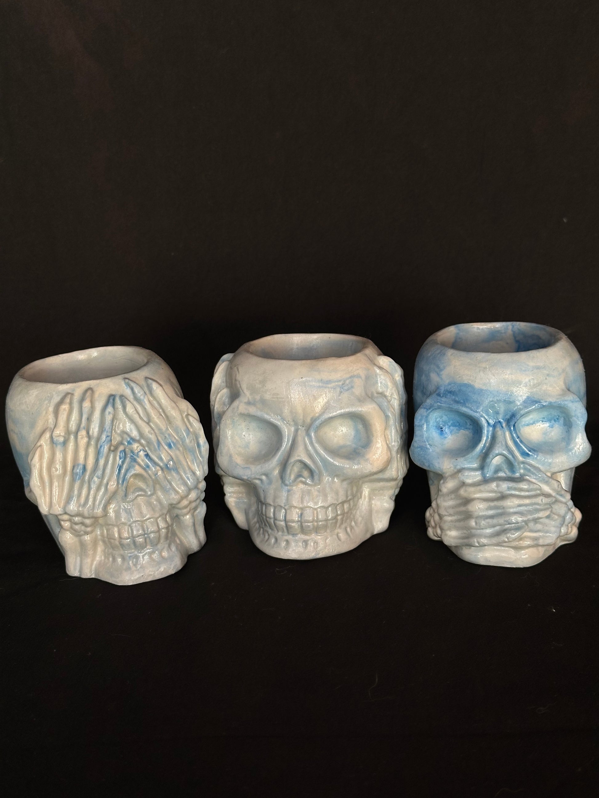 Trío Maceteros Calaveras